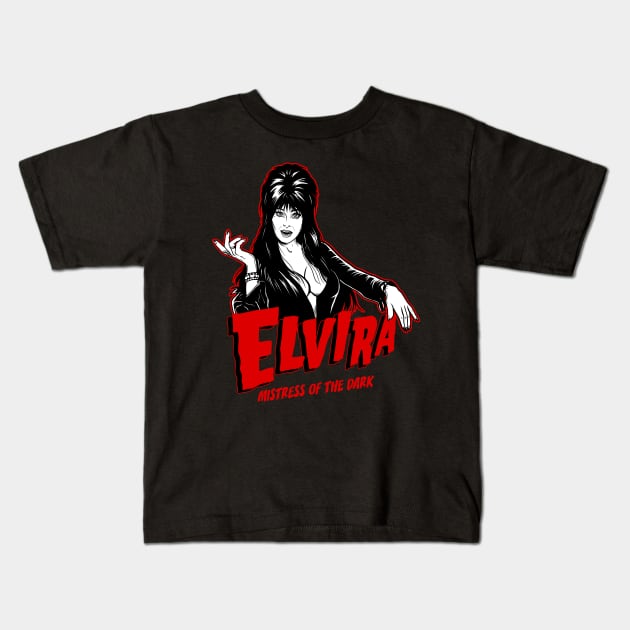 Elvira Kids T-Shirt by OniSide